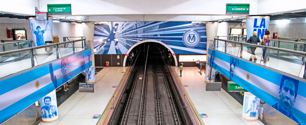 Arte Urbano - Subte D