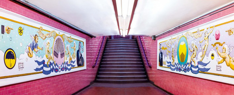 Arte Urbano - Subte E