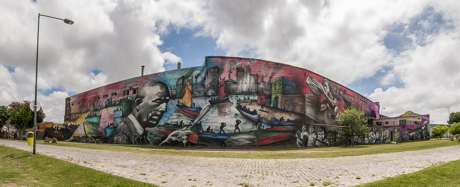 Mural El Regreso de Quinquela - Barrio La Boca