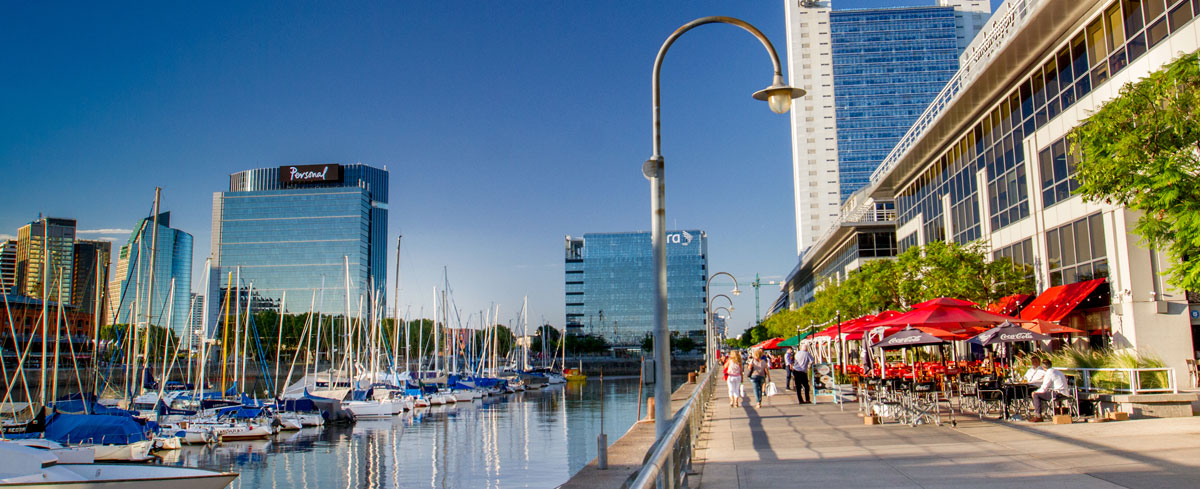 Gastronomía en Puerto Madero